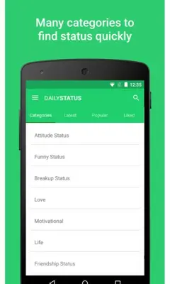 DailyStatus android App screenshot 5